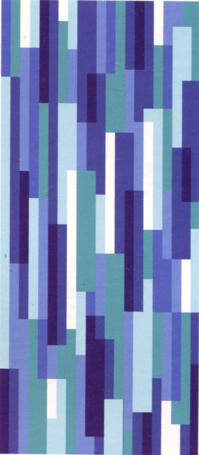 Platinum Home Cabana Basic 2 Pack Staggered Stripes Beach Towels - Extra Large 34" by 78" - 100% Cotton - Soft and Absorbent, Great for The Pool and The Beach! (Blue)