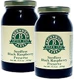 Seedless Black Raspberry Preserve - 2 PACK - Shipping Included