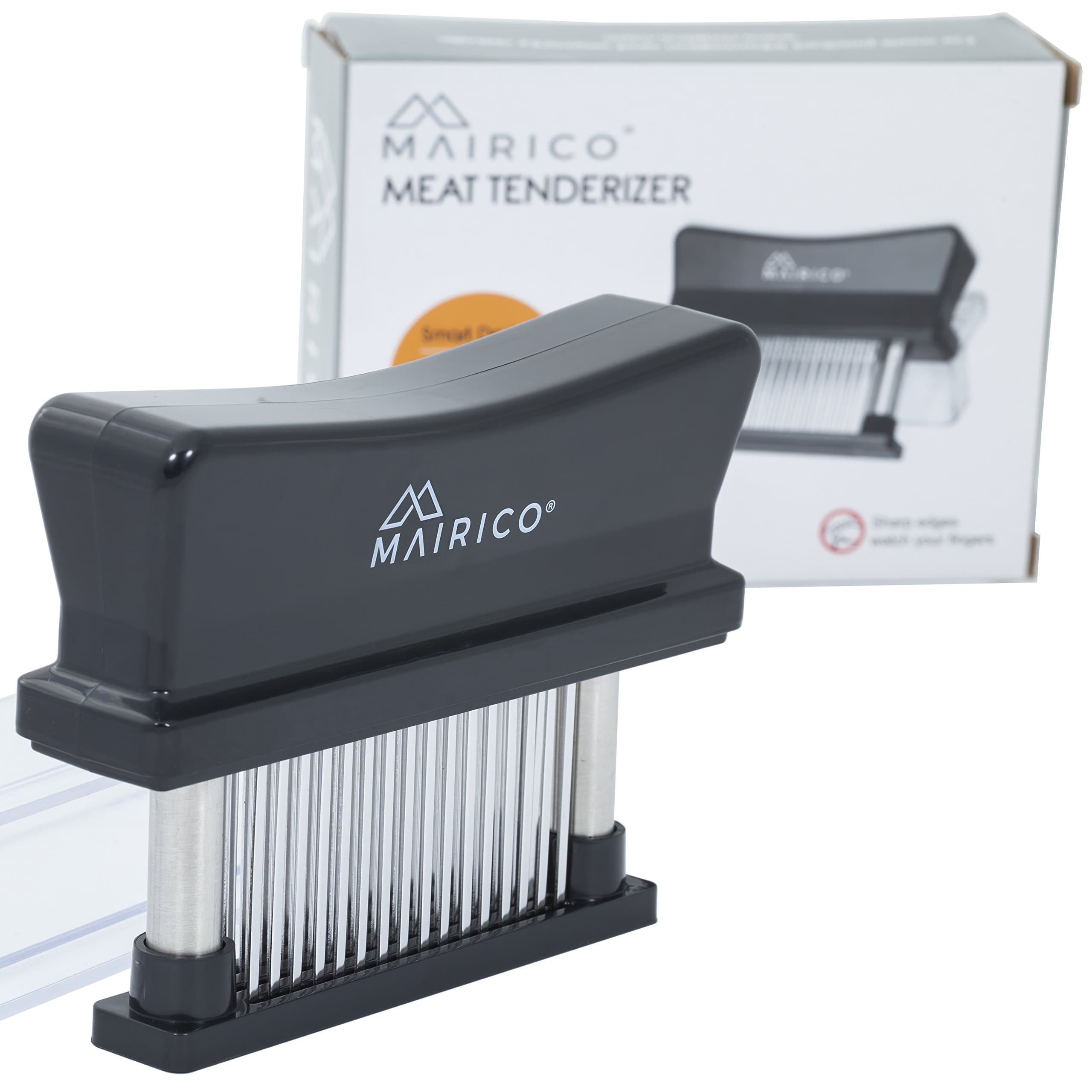 MAIRICOPremium Meat Tenderizer Tool - 48 Razor Sharp Blades for Tenderizing Beef, Pork, Chicken, Lamb and more