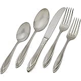 Yamazaki Alexandra Ice 20-Piece Flatware Set, Service for 4