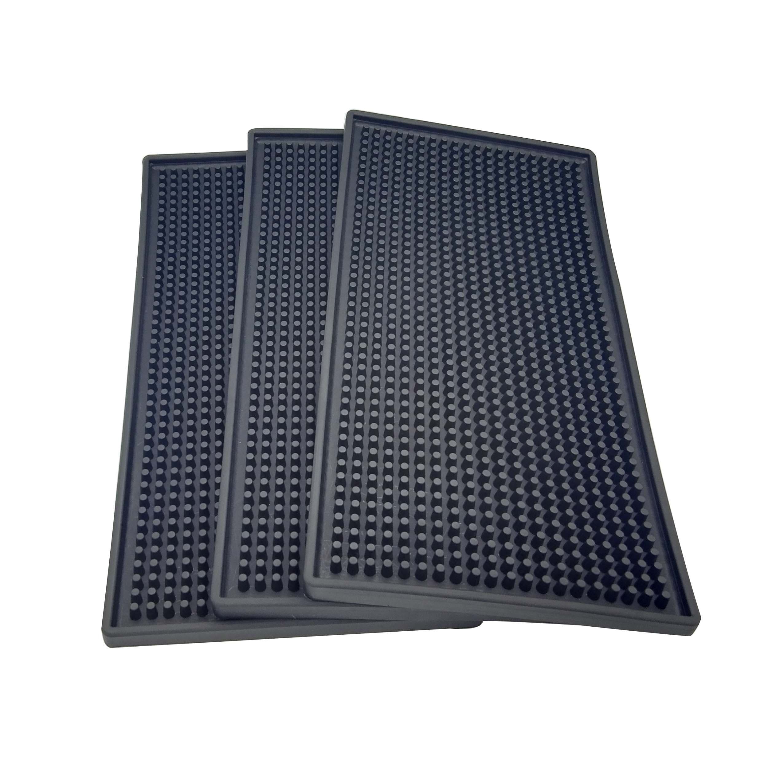 Morava 3 Pack Bar Mat&Dish Drying Mat,6"x12"