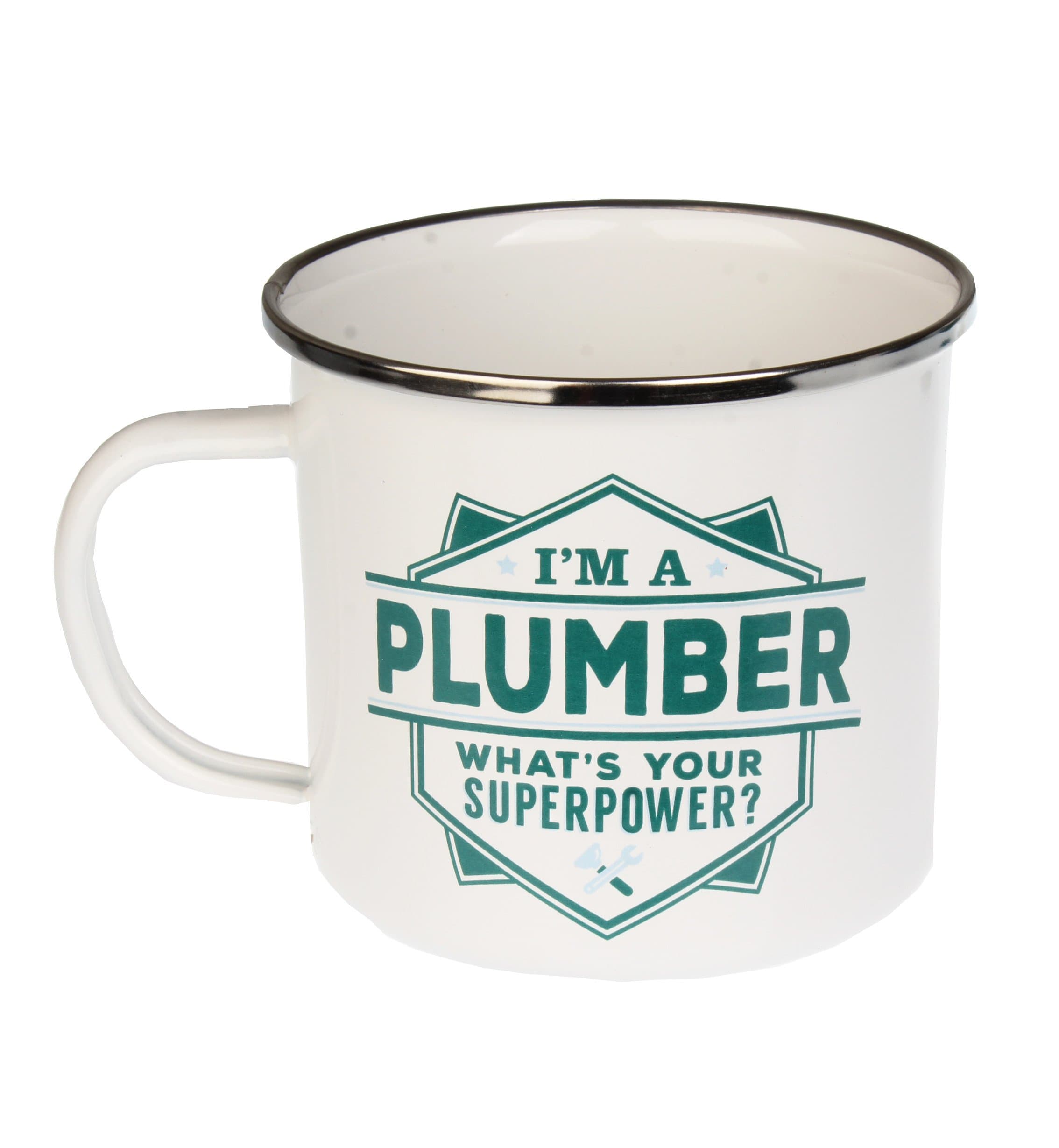 Top Guy Mugs Plumber Coffee Mugs, Large, Multicolor