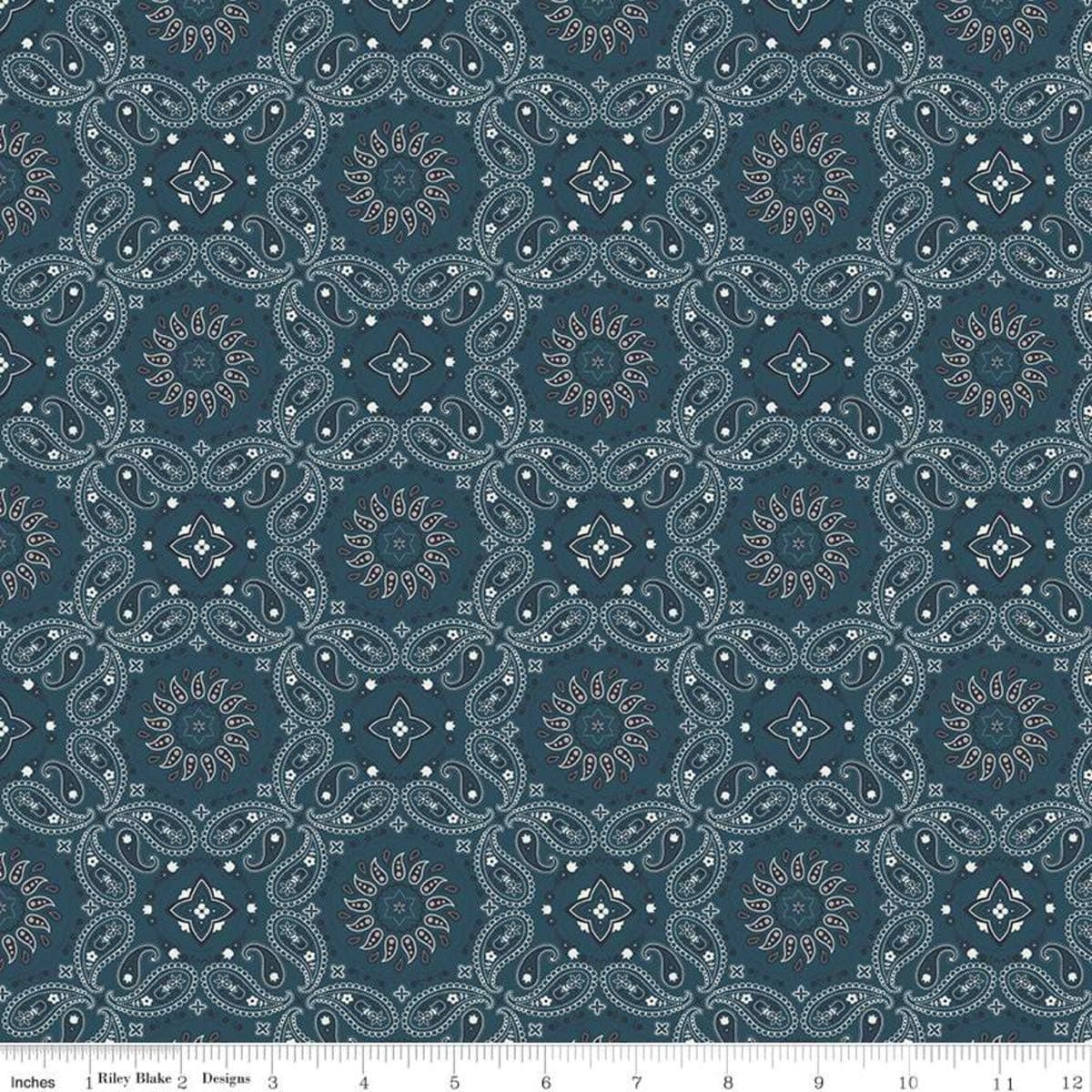 American Legacy- Bandana Blue