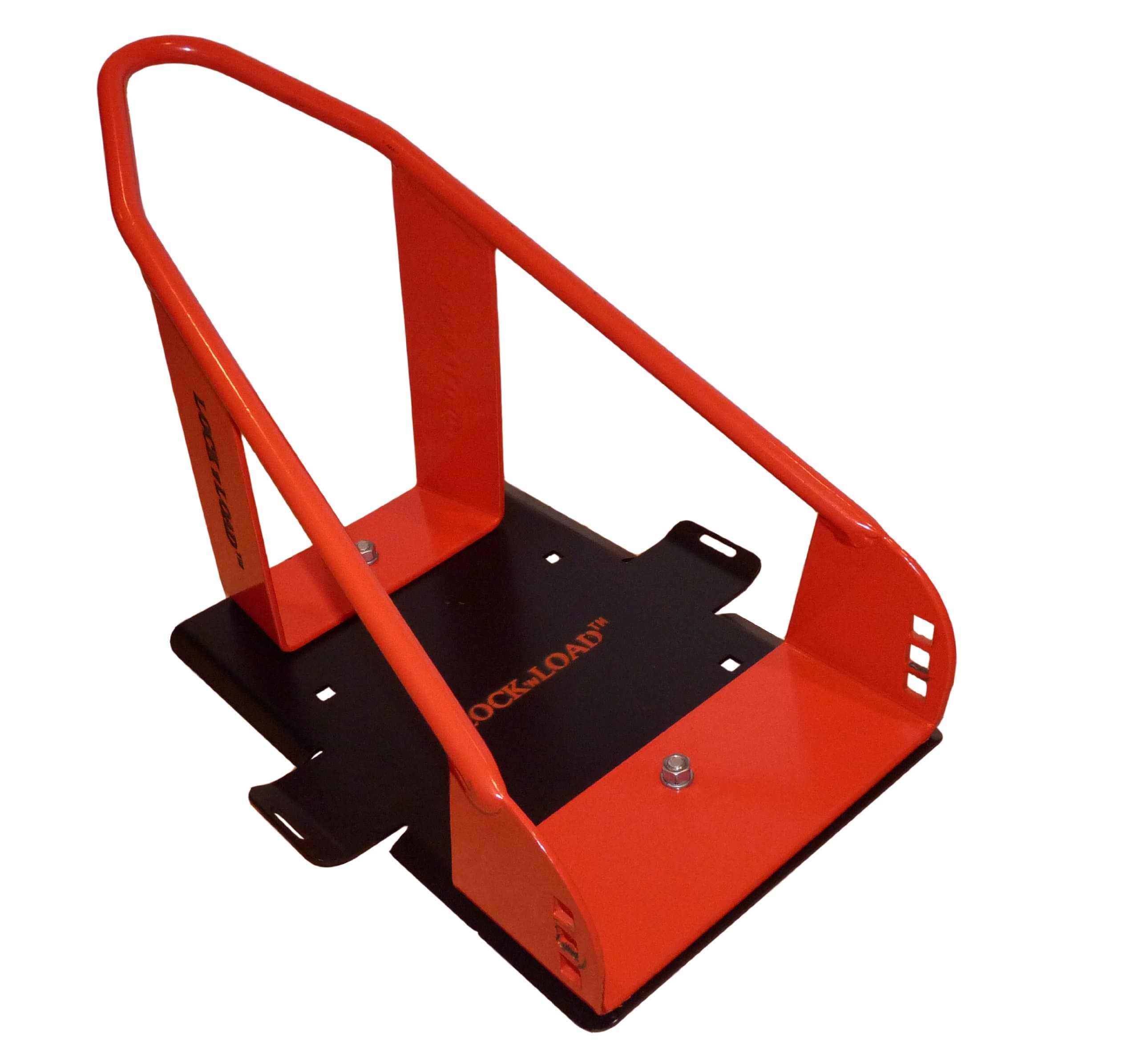 Lock N Load (BK103 Orange Standard Motorcycle Wheel Chock