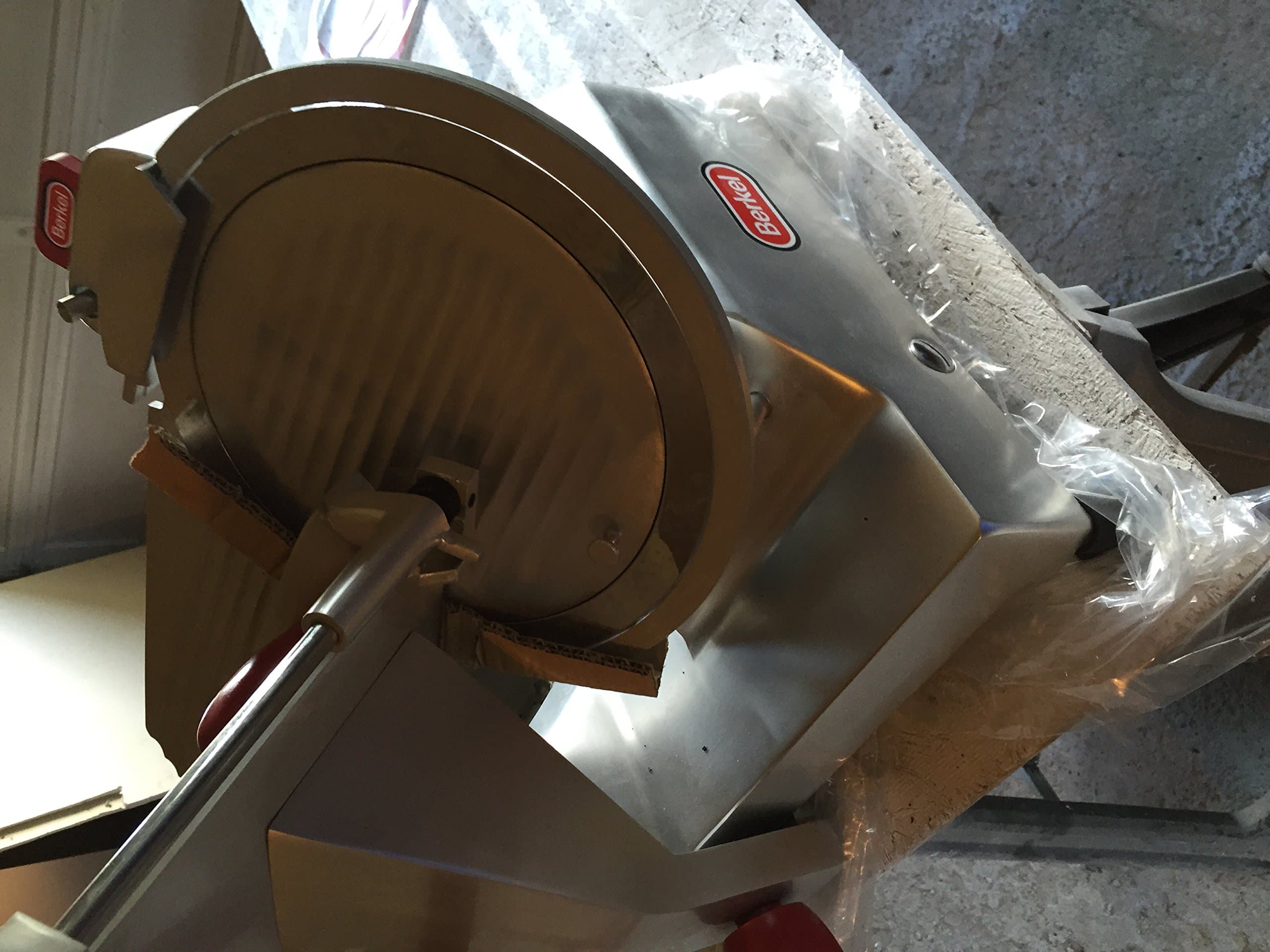 Berkel 827A Slicer Manual Angled Gravity Feed 12in