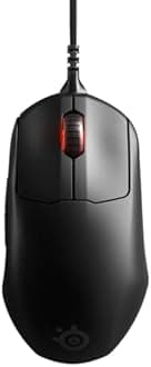 SteelSeries Esports FPS Gaming Mouse – Ultra Lightweight – Prime + Edition – 5 Programmable Buttons – 18K CPI TrueMove Pro Sensor – Magnetic Optical Switches – Customization - RGB Lighting – PC/Mac