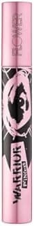 FLOWER BEAUTY Warrior Princess Mascara | Clump Free Volume, Extra Length & Definition | Vegan (Royal Black)