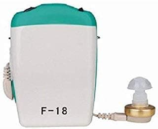 axon f 18 for old age with extra wires sound enhancement wired box in the ear hearing aid