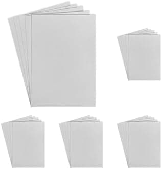 Blotting Paper Sheets A4 Blotting Paper for Ink Pens & Oil Blotting Sheets 300gsm Super Absorbent Blotting Paper for Arts, Crafts & Removing Excess Ink & Oil (White - A4 Sheets - 300gsm - 10 Sheets)