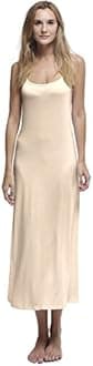 Women's Long Full Cami Slip Dress Sleeveless Nightgowns