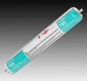 Dow Corning 795 Gray Silicone Weatherseal Building Sealant, 16 - 20 Fluid Ounce Sausages