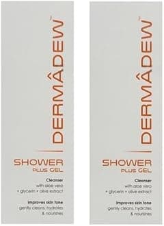 Dermadew Shower Plus Gel 100ml Pack Of 2