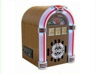 Steepletone USB SUB LED Compact MP3 Player Jukebox /8W Subwoofer Speaker (Light)
