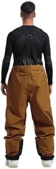 IMPHUT Ski Pants Snowboard Pants for Men, Baggy Snow Pants Insulated Waterproof Windproof, Mens Snow Bibs Overall