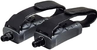 Replacement Pedals, with Straps. Fits Most Mini Exercise Bike Brands. Thread Size 9/16 (14.30mm)