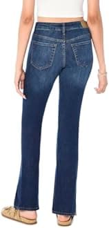 Aeropostale Womens Aero Mid Rise Bootcut Jean