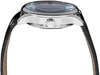 MASTOP Fashion Men's Sport Day Date Black Leather Automatic Self Winding Watch