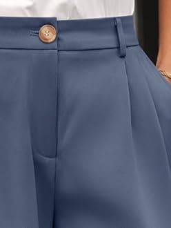 AUTOMET womens AUTOMET Wide Leg Dress Pants Modern