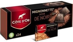 Cote D’Or Noir De Noir Mignonnette (x24) 240g