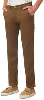 Urbano Fashion Men's Slim Fit Casual Trouser