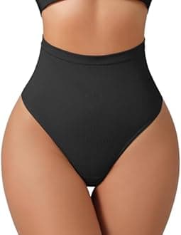 USEASY Tummy Control Shapewear Shorts for Women Under Dress Womens Compression Shorts Under Dress Shapewear