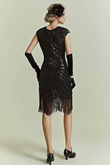 BABEYOND Women's Flapper Cocktail Dress