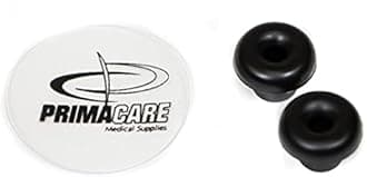 Primacare DS-9290-BK Classic Series Adult Dual-Head Stethoscope, 22" PVC Tubing Length, Black