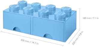 Lego Brick Drawer 8 Royal Blue