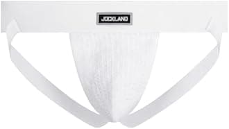 JOCKLAND Men's Jock Strap, Wide Band Mesh Male Underwear Jockstrap Athletic Supporter for Gym Vasectomy