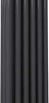 Warmehaus - Traditional Cast Iron Style Anthracite 3 Column Vertical Radiator 1800x290mm - Modern Central Heating Space Saving Radiators - Perfect for Bathrooms, Kitchen, Hallway, Living Room