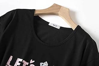 PNAEONG Women’s Pajama Set - Sleepwear Tops with Capri Pants Casual and Fun Prints Pajama Sets SY215-Purple-XL