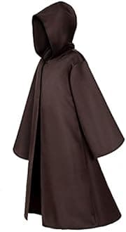 TOGROP Knight Costume for Kids Robe Hooded Boys Cloak Cosplay 4-13 Years