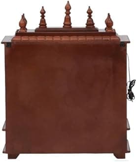 Home Temple Large Size 24x12x30 mandir/god Stand for/Pooja Stand/mandap/mandapam/Pooja with Doors