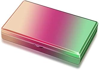 THINKSCALE Shiny Digital Gram Scale, 300g x 0.01g Iridescent Pocket Scale Rainbow Chrome Plating, 6 Units Small Scale .01 Gram Accuracy, Tare Function for Food, Jewelry, Herb, Powder, Coins, Travel