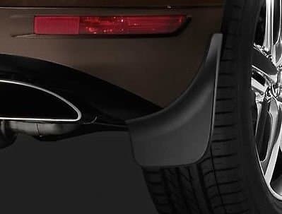 GENUINE TOUAREG 7P 2011> REAR ACCESSORY MUDFLAPS SET