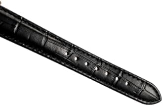 carlien Women Quartz Watch Lady Stylish Rectangle Dress Watch with Leather Strap and Sapphire Crown