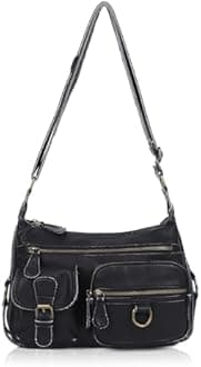 Angel Barcelo Cross body Shoulder Bag Women Soft PU Leather Purses and Handbags