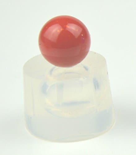 Transparent Clear Silicone Mold for Creating a Ball or sphere 23 Sizes from 7mm to 30mm (Ball diameter 7mm)