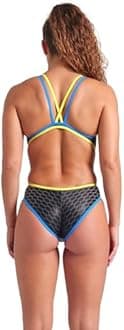 Arena Women's One Scale Double Cross Back Practice Swimsuit Competition Bathing Suit Piece