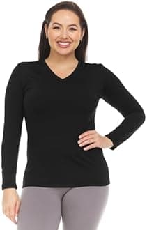 Thermajane Womens Long Sleeve Shirt J-t-wvt-1836