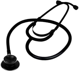 Dual Head Stethoscope - Stealth Black