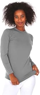 Thermajane Long Sleeve Thermal Shirts for Women Cold Weather, Womens Thermal Underwear Tops, Base Layer Women Thermal