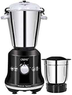 Orpat Kitchen Helpers Mixer Grinder Professional 2.15 Hp - Black, 1600 Watts