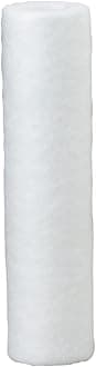 Pentair Pentek P1 Sediment Water Filter, 10-Inch, Under Sink Spun-Bonded Polypropylene Replacement Cartridge, 10" x 2.5", 1 Micron