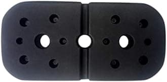 PVC Weight Stack Spare Plates for Gym Machines. (5Kg Each) (40)
