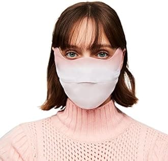 OhSunny UV Face Cover UPF 50+ Women Breathable Face Covering Protection Sunscreen Mask SLN3M072