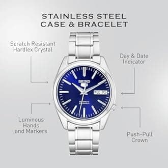 Seiko 5 Men's Stainless Steel Watch