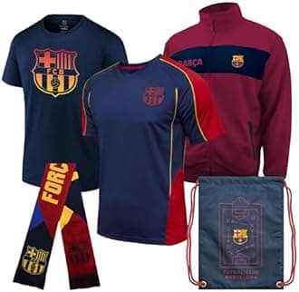 Icon Sports Ultimate Fan Pack: Officially Licensed Tottenham Hotspur Soccer Bag, Scarf, Jacket & Shirts 5-Piece Value Set