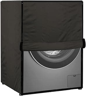 Star Weaves Waterproof Front Load Washing Machine Cover Suitable for Bosch 7.5 kg, 8 kg, 9 kg & 10 Kg (Military)