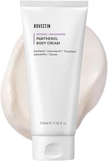 ROVECTIN Barrier Repair Moisturizing Cream - Intense Panthenol Cream for Face and Body | Ceramide Lotion Moisturizer | Anti-Aging with Astaxanthin | Hypoallergenic, Vegan, Korean Skincare (6.1 fl oz)
